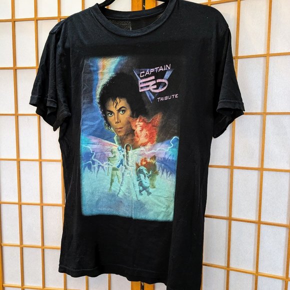 Vintage Captain EO tribute Official Disneyland Shirt - Picture 8 of 8